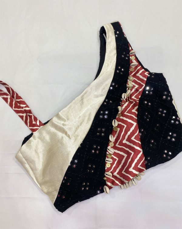 Gajji Mirror One Shoulder