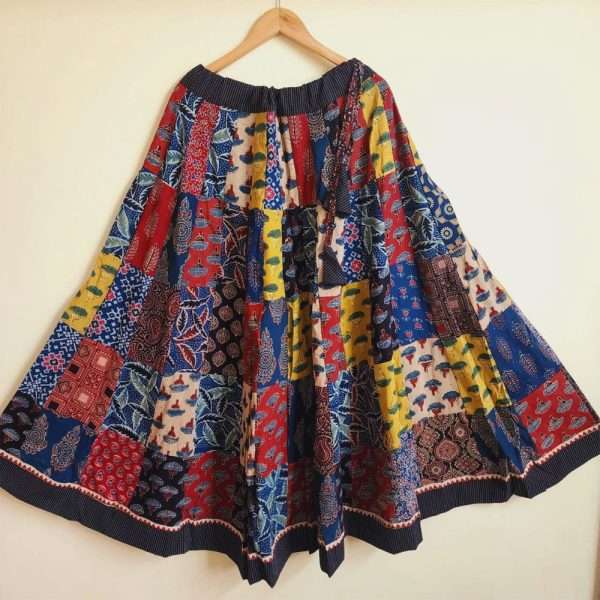 Ajrakh Patchwork Black
