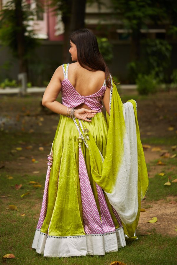 Neon Green with Lilac - Image 3