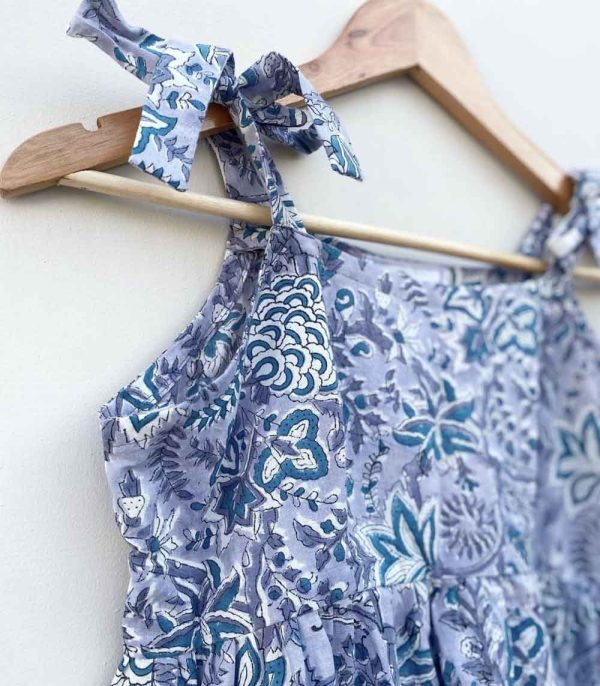 Blue Floral Short top - Image 2