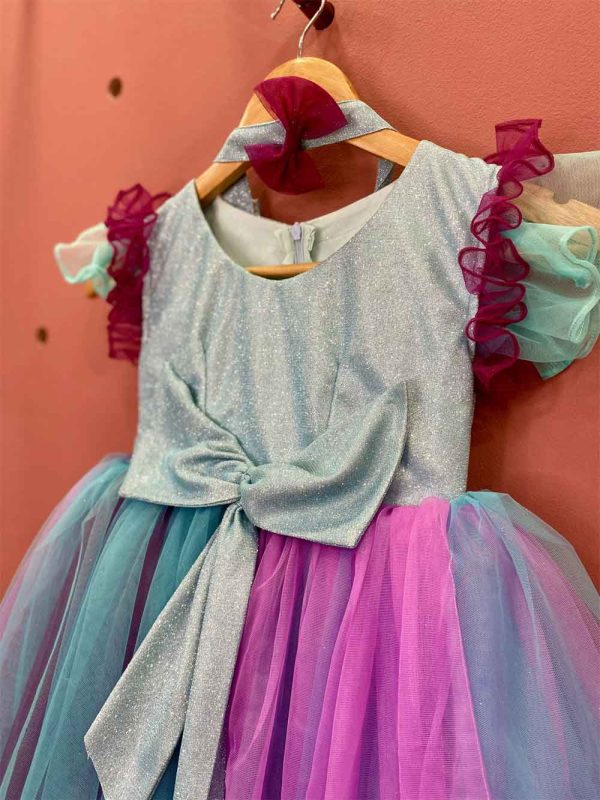 Mermaid theme party frock - Image 3