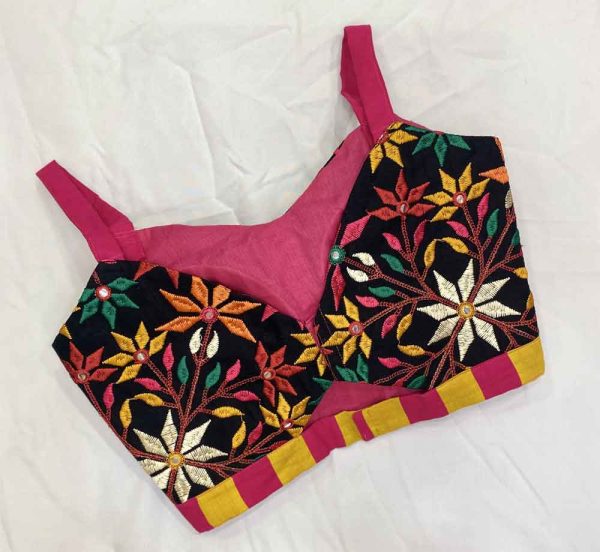 Multicolour Embroidered Sleeveless - Image 2
