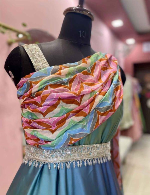 Ombre Silk Gown - Image 2