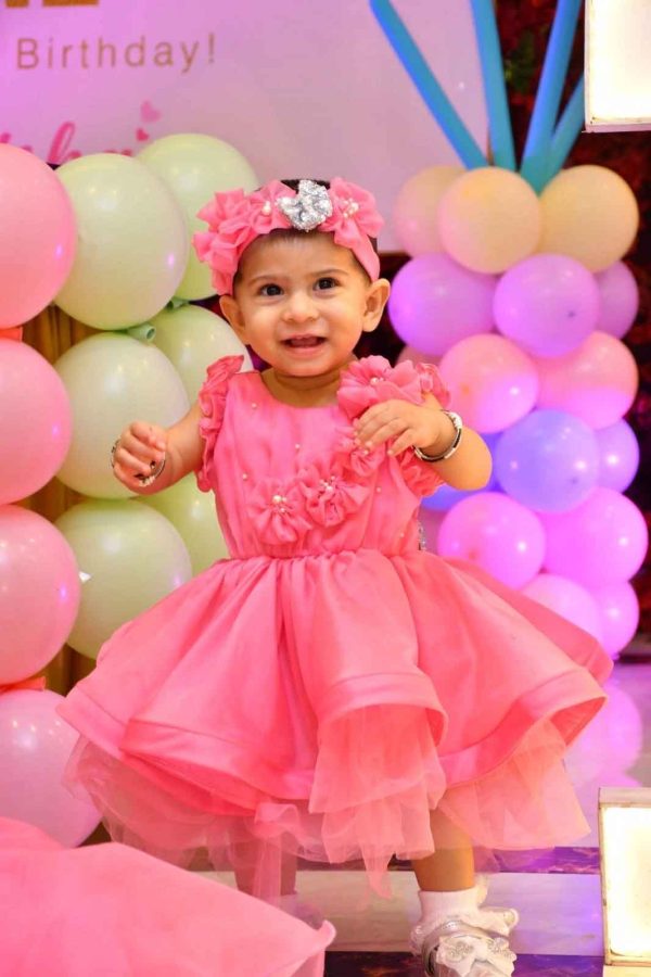 Organza Flared Frock