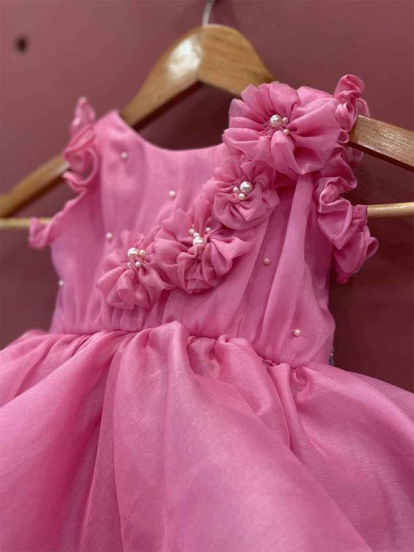 Organza Flared Frock - Image 2