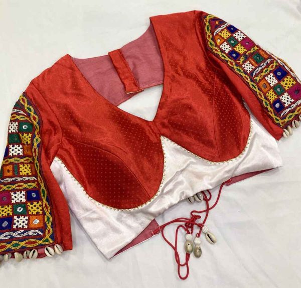 Red Gamthi Blouse