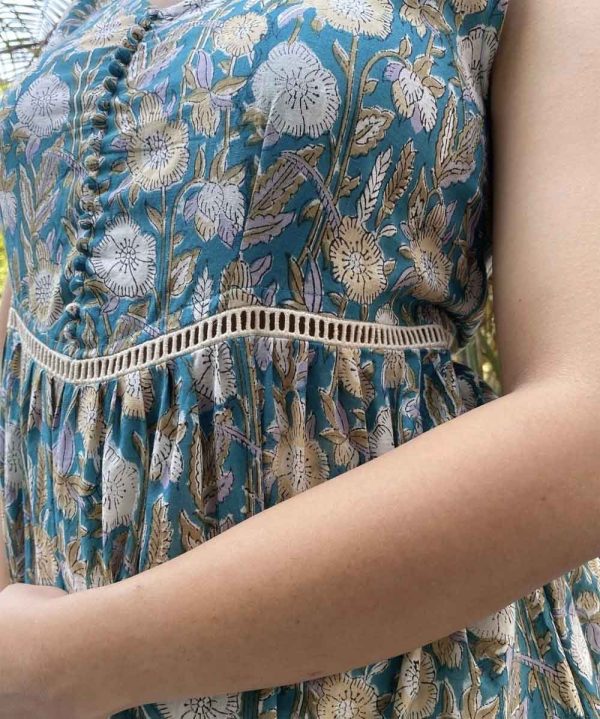Teal Sleeveless Top - Image 2
