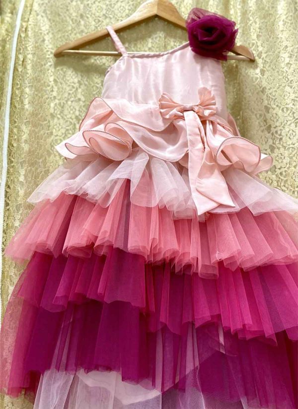Tiered Ombre Party Frock - Image 2
