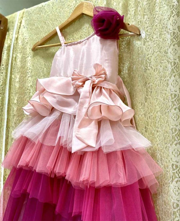 Tiered Ombre Party Frock